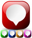 Speech Bubble Icons for Communication, Forum, Message, Chat Conc Royalty Free Stock Photo