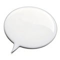 Speech bubble set isolated on white background