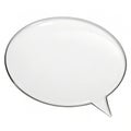 Speech bubble set isolated on white background