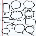 Speech bubbles