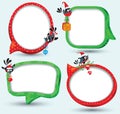 Speech bubbles Royalty Free Stock Photo