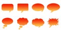 Speech Bubbles Royalty Free Stock Photo