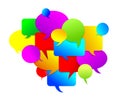 Speech bubbles Royalty Free Stock Photo