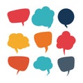 Speech bubbles communication