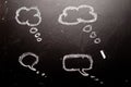 Speech bubbles Royalty Free Stock Photo