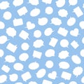 Speech bubbles. Seamless pattern. Royalty Free Stock Photo