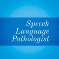 Speech Language Pathologist Royalty Free Stock Photo