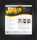 Speech Web site design template