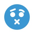 speechless emoji Isolated Vector icon which can easily modify or edit