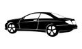 Speed Auto Logo, silhouette Template, automotive logo design