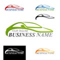 Speed Auto Logo Template,  automotive logo design Royalty Free Stock Photo