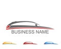 Speed Auto car Logo Template, automotive logo design