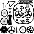 Speed bike icons