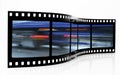 Speed Blur Film Strip Royalty Free Stock Photo
