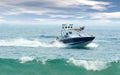 Speed boat Royalty Free Stock Photo