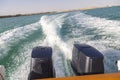 Speed Boat`s Engines with Full Speed Drive in Al Sinaiyah, yambu, Saudi Arabia