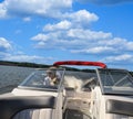 Speed Boating In Kentucky Royalty Free Stock Photo