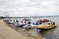 Speed Boats. Royalty Free Stock Photo