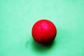 speed bowling ball. red bowling ball. snooker ball. Royalty Free Stock Photo