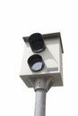 speed camera and radar Royalty Free Stock Photo