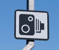 Speed camera warning sign Wavertree Liverpool May 2021 Royalty Free Stock Photo