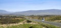 Speed cameras sign rannoch moor scotland Royalty Free Stock Photo