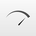 Speed fast icon. Download time vector. Modern simp