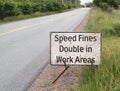 Speed Fines Double Sign