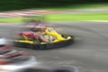 Speed go carting Royalty Free Stock Photo