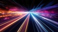 speed information superhighway abstract Royalty Free Stock Photo