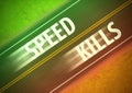 Speed Kills Speeding Beating Traffic Red Light Illustration Royalty Free Stock Photo