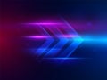 Speed light effect background abstract action fast technology vector movement blue design speed dynamic energy concept