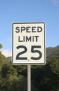 Speed Limit Sign