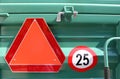 Speed limit sign Royalty Free Stock Photo