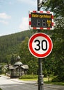 Speed limit Royalty Free Stock Photo