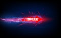 speed line pattern technology innovation design concept background