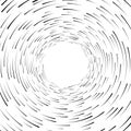 Speed line. Radial lines background. Speed comic book. Symbol of movement, speed, explosion, radiance, flying particles