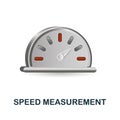 Speed Measurement icon. 3d illustration from measurement collection. Creative Speed Measurement 3d icon for web design