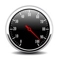 Speed meter vector icon Royalty Free Stock Photo