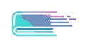 Speed Reading Quick Learning Efficient Knowledge Vector, vector design Generative AI Royalty Free Stock Photo
