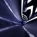 Speed road tunnel Royalty Free Stock Photo