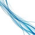 Speed soft smooth abstract blue rapid wave background