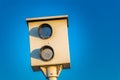 Speed trap camera Royalty Free Stock Photo