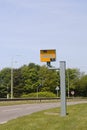 Speed trap camera, UK Royalty Free Stock Photo