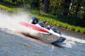 Speedboat in Action