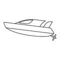 Speedboat icon