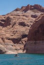 Speedboat on Lake Powell Royalty Free Stock Photo