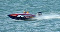 Speedboat racing Royalty Free Stock Photo