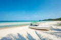 Speedboat at the tropical beach