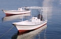 Speedboats at Bahrain coast Royalty Free Stock Photo